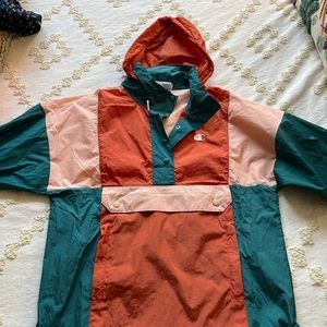 Multicolored Champion Anorak